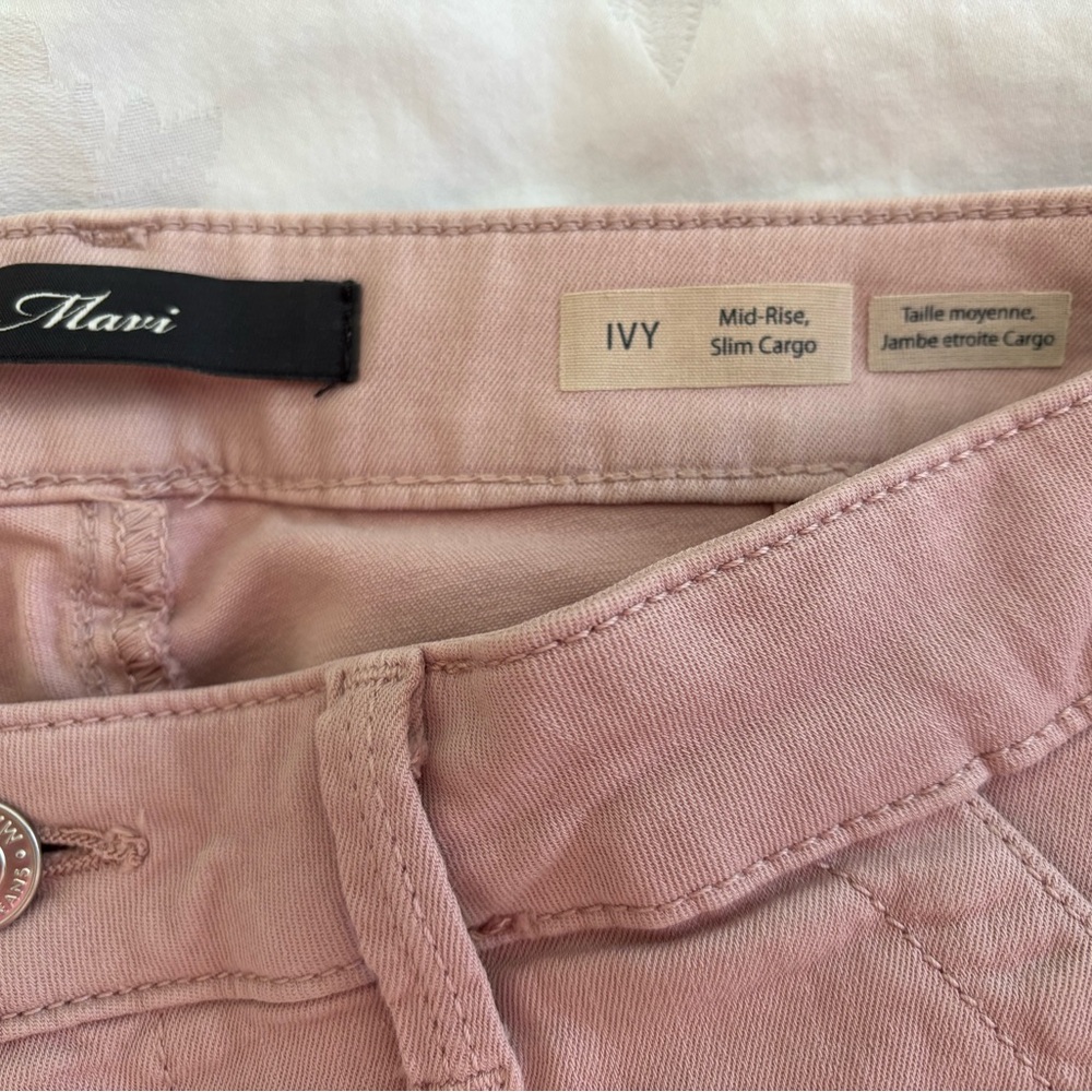 Mavi Light Pink Slim Cargo Pants - Picture 3 of 3